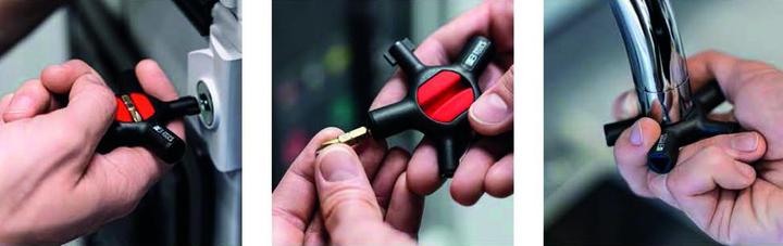 Actual product image PB Swiss Tools PB 900 V01 (Double beard, Slotted screws, hexagon, 3-edge)