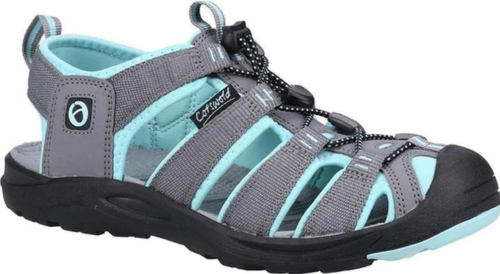 Grey/turquoise
