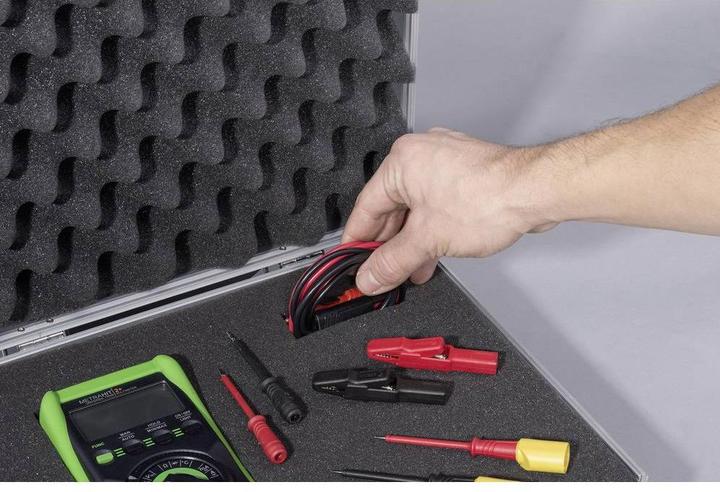 Produktbild Toolcraft Alukoffer mit Rasterschaum 355x325x135