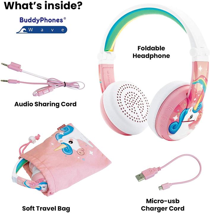 Image du produit Buddyphones Casque d'écoute pour enfants Wave