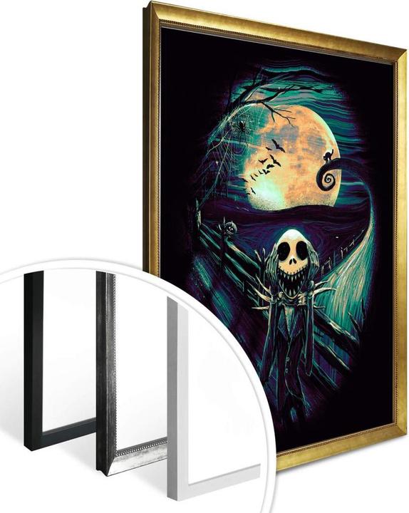 Image du produit Trenddeko The Scream Before Christmas (Le cri avant Noël) (100 x 120 cm)