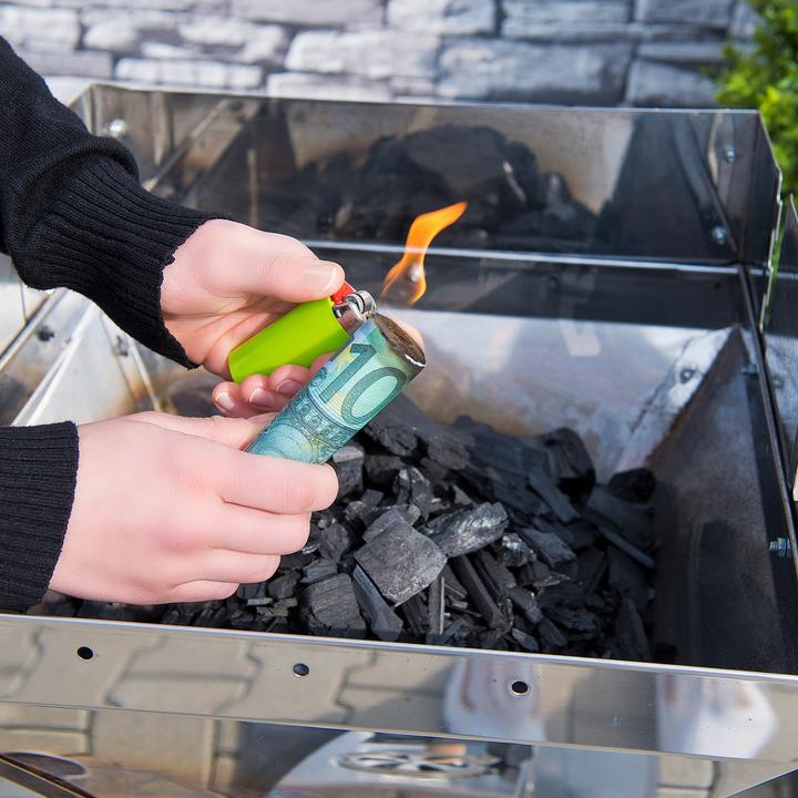 Image du produit Semptec Lot de 12 allume-feu en forme de rouleau de billets de banque