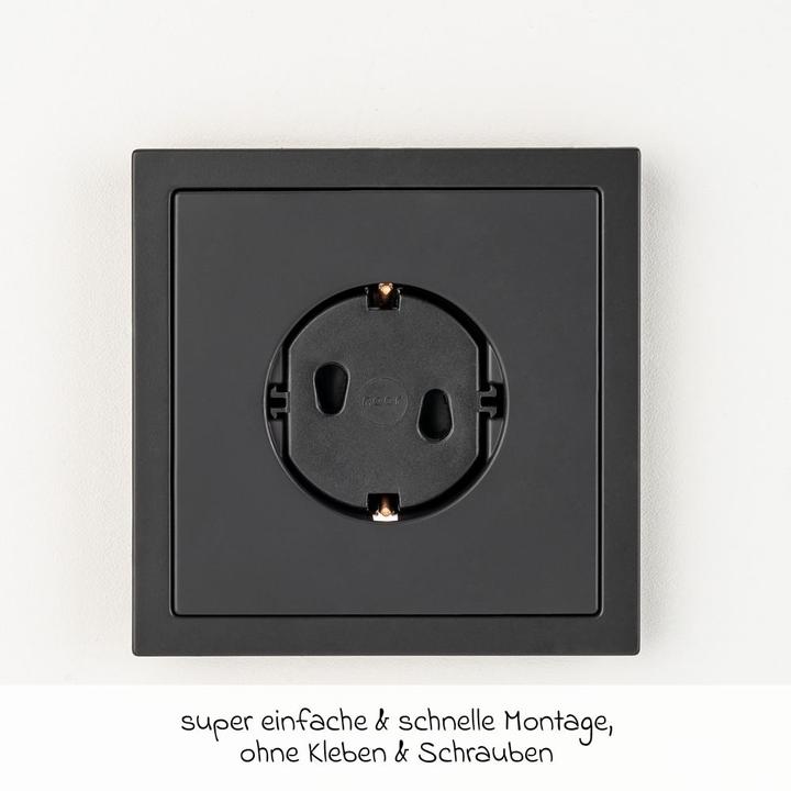 Actual product image Reer Socket cap black 5pcs