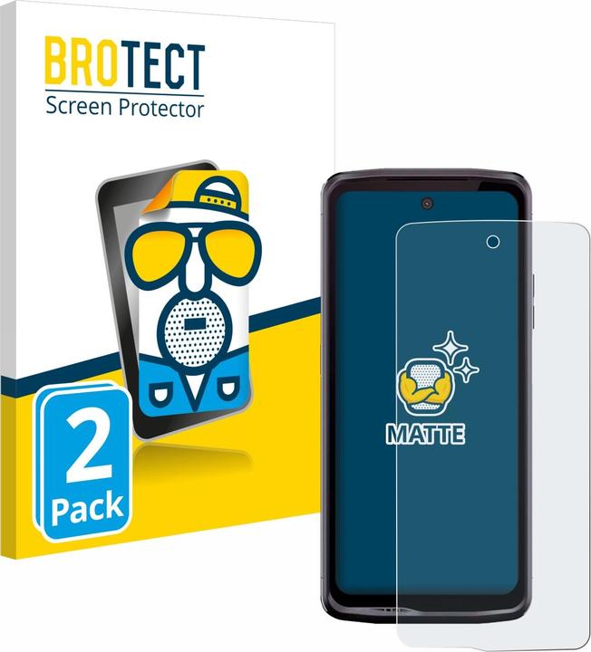 Produktbild BROTECT Entspiegelungs-Schutzfolie Displayschutz Matt (2 Stück, Crosscall Stellar X5)
