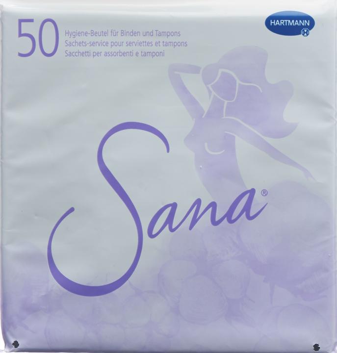 Produktbild Sana Hygiene Beutel (50 x, Damenbinden)