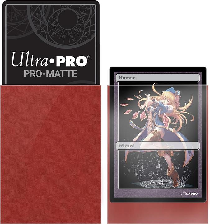 Immagine prodotto Ultra Pro Red PRO Matte Deck Protector piccolo