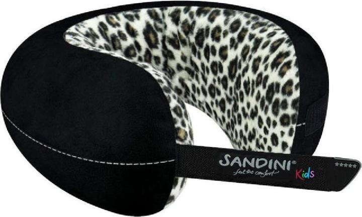 Produktbild Sandini TravelFix Kids Nackenkissen Plüsch Mini-Leopard (Kopf- & Nackenkissen)