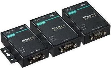 Image du produit Moxa NPORT 5130A-T - Serveur de périphériques RS-422485 à 1 port, température de fonctionnement de -40 à