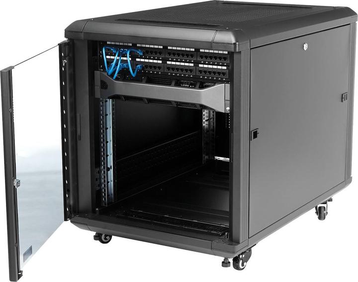 Actual product image StarTech 4-Post (12 RU, 19 inch rack)