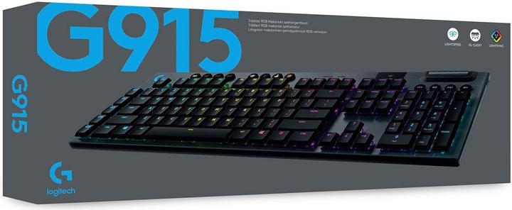 Produktbild Logitech G G915 Tactile (DE, Kabellos)