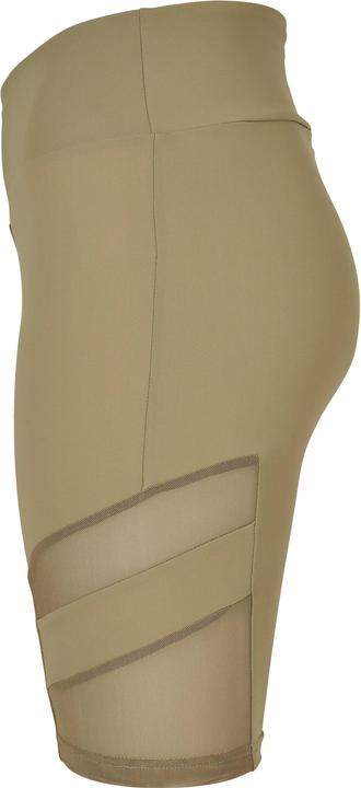 Immagine prodotto Urban Classics Pantaloncini da ciclismo a vita alta in rete da donna - 12486 (L)