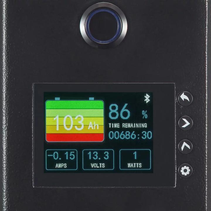 Immagine prodotto Ective LC 120L LT Slim 12V LiFePO4 Litio 120Ah (12 V, 120 Ah)