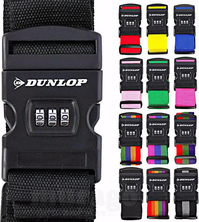 Produktbild Dunlop Koffergurt mit Zahlenschloss (Schlösser & Anhänger)