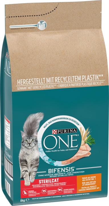 Produktbild Purina ONE Sterilcat Huhn (Adult, 1 Stk., 6000 g)
