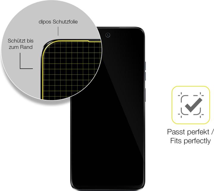 Image du produit Dipos Film de Protection d’écran Full-Cover 3D (2 pièce(s), Motorola Moto G34)
