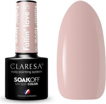 Produktbild Claresa Fallin Love UV-Nagellack 5ml - 5er-Pack (Beige, Farblack)