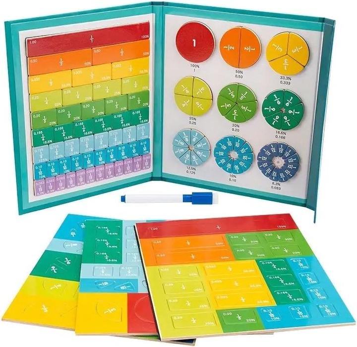 Immagine prodotto The Toy Company Frazioni, Giochi matematici