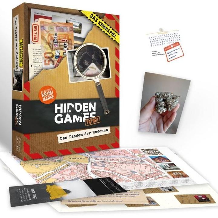 Image du produit Hidden Games Scène de crime jeu cas 2 Le diadème de la Madone Escape Room jeu (Allemand)