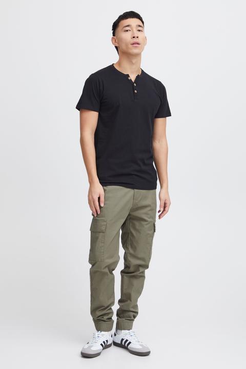 Immagine prodotto Solid Volker T-Shirt A Maniche Corte Maglietta Da Uomo Con Collo Grandad (XXL)