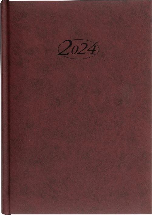 Actual product image Stylex 43765 Book Calendar 2021 Executive Calendar A5 Timer Bordeaux (A5)