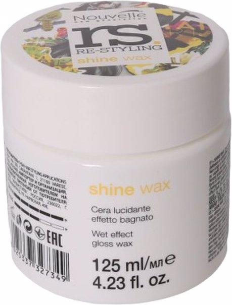 Nouvelle RS Shine Wax Modellier u. Fix Wachs m. Glanzeffekt (Haarwachs, 125 ml)