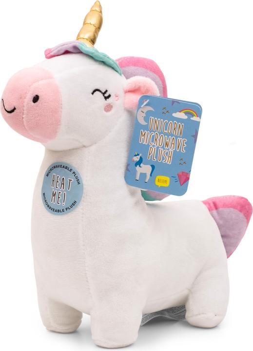 Actual product image Novelty Mikrowelle Wärmekuscheltier Unicorn