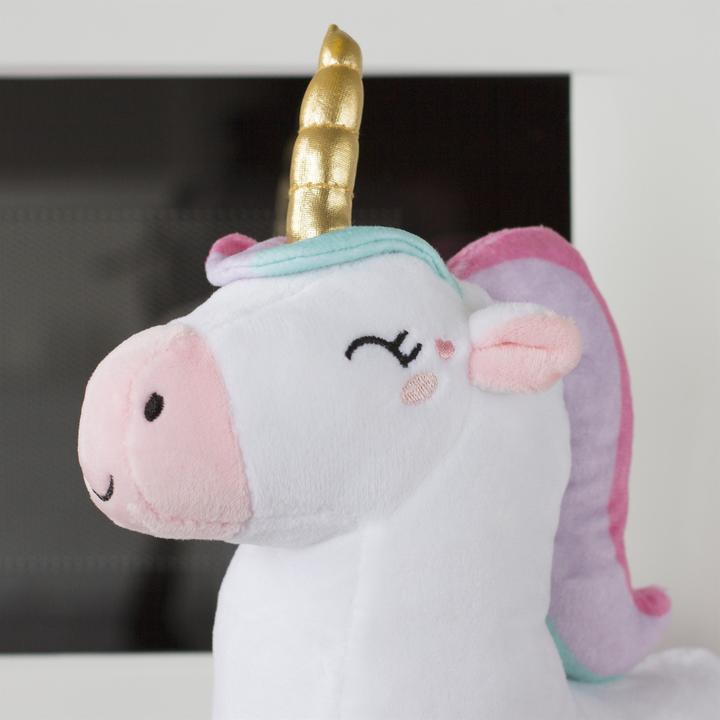 Actual product image Novelty Mikrowelle Wärmekuscheltier Unicorn