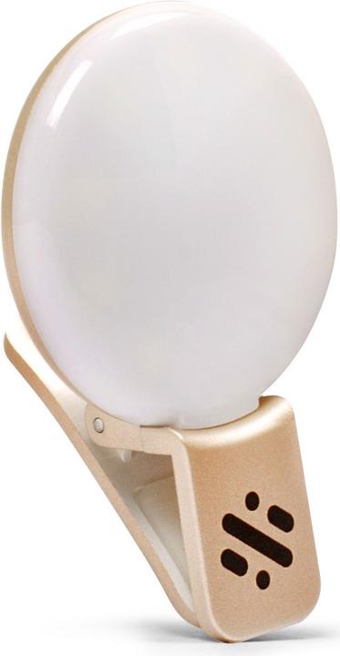 Produktbild Swipe LED Mini Selfie Light Gold (Ringleuchte)