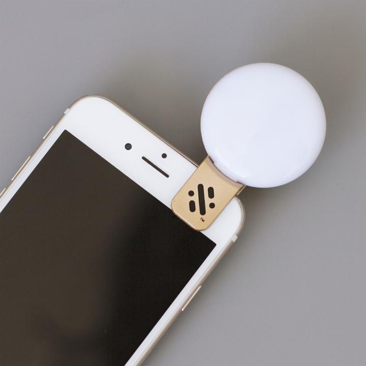 Produktbild Swipe LED Mini Selfie Light Gold (Ringleuchte)