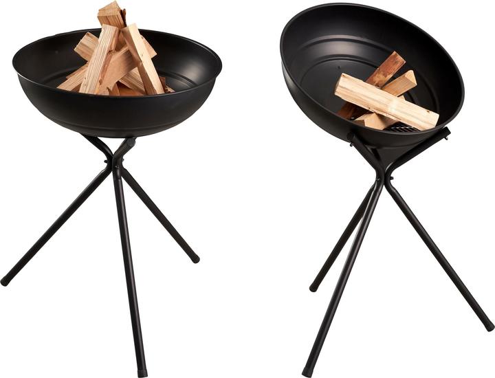Produktbild Dangrill Feuerschale mit Ständer, Ø 57 cm, Schwarz (57 cm)