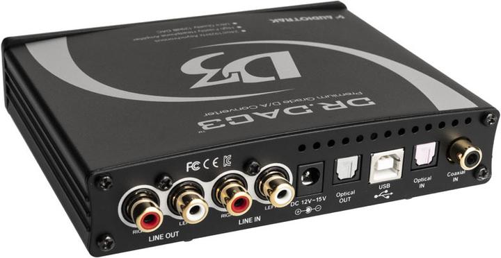 Actual product image Audiotrak DR.DAC3, High End Headphone Amplifier (600 Ohm)