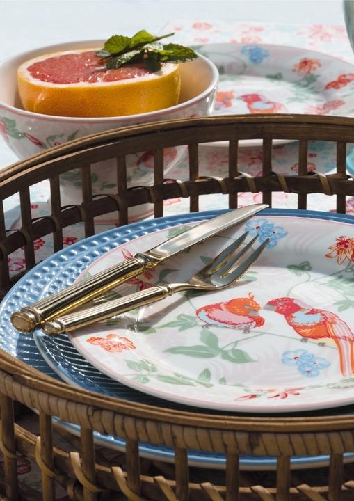 Immagine prodotto Greengate Tovaglia Lula bianca 150 x 150 cm (150 x 150 cm)
