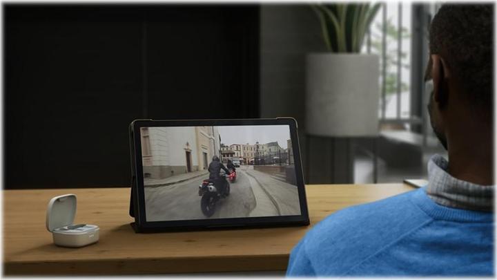 Actual product image Lenovo Tab M10 (3rd Gen) (WLAN only, 10.10", 64 GB, Dual Tone Storm Gray)