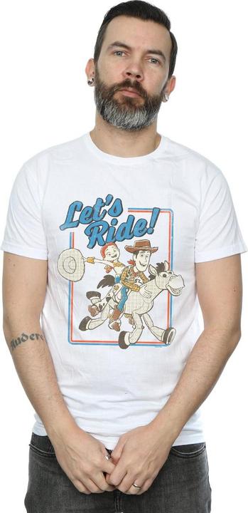 Immagine prodotto Disney Toy Story 4 Let's Ride Maglietta Uomo (S)