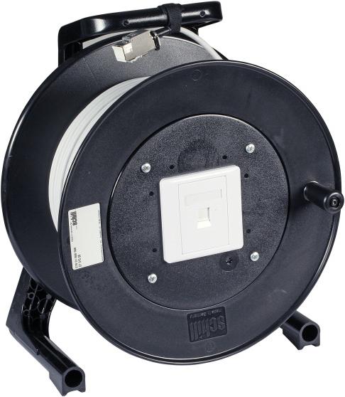 Image du produit EFB Elektronik Ligne d'installation CAT5E,90m sur enrouleur de câble (F/UTP, CAT5e, 90 m)