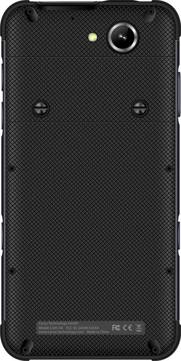 Actual product image Cyrus CS45 XA (64 GB, Black, 5", Hybrid Dual SIM, 20 Mpx, 4G)