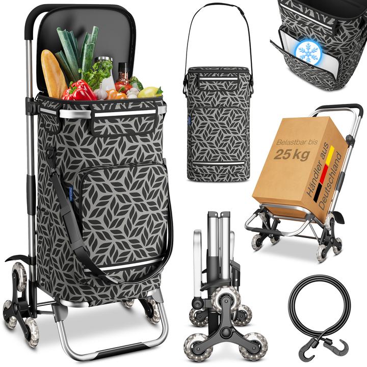 Aktivshop Treppensteiger-Einkaufsroller Premium