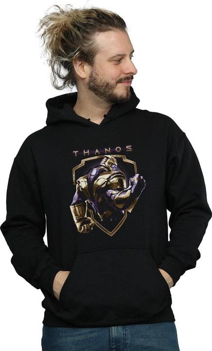 Immagine prodotto Avengers Endgame Thanos Shield Felpa con Cappuccio Uomo (S)