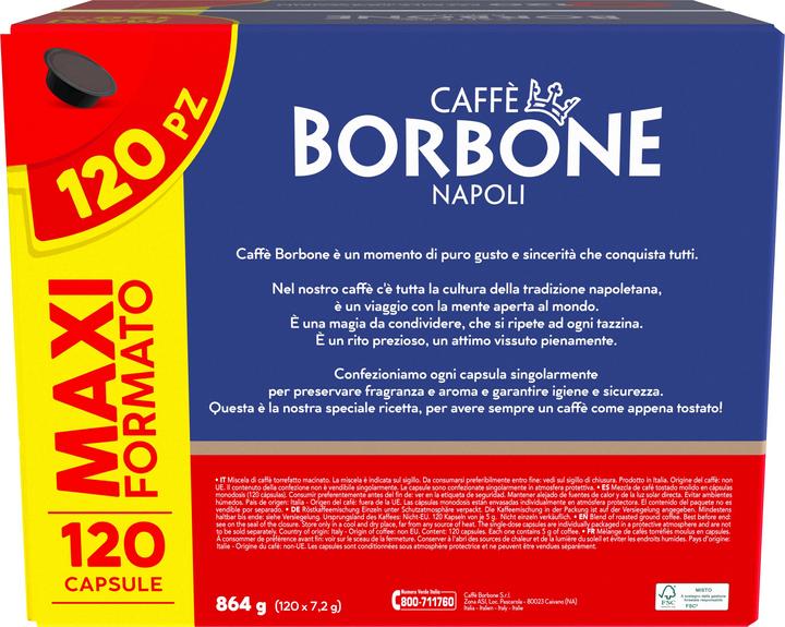Immagine prodotto Caffè Borbone Capsule per Lavazza a modo mio caffè Suprema 120 pz (120 x Porta.)