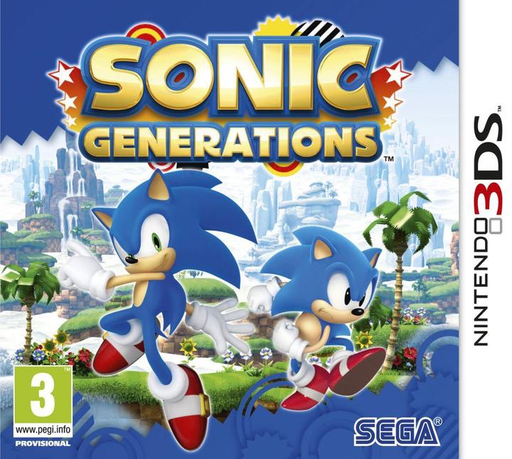 Image du produit Sega Sonic Generations, 3DS anglais Nintendo 3DS (3DS, EN)
