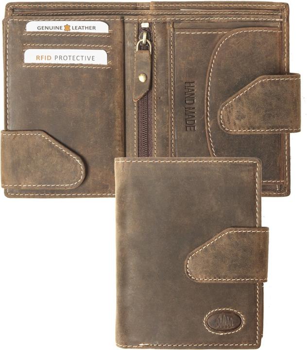 Actual product image Giorgio Carelli Unisex wallet with closure, RFID