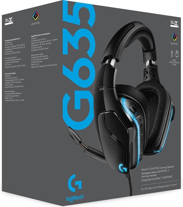 Produktbild Logitech G G635 (Kabelgebunden)
