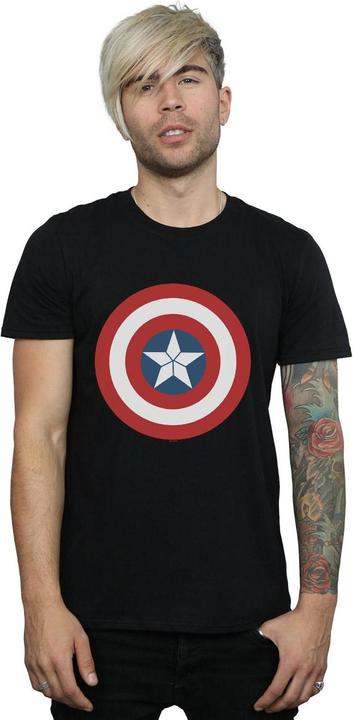 Immagine prodotto Captain America Civil War Shield Maglietta Uomo (L)
