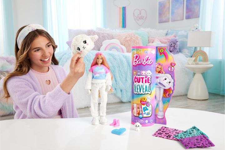 Immagine prodotto Barbie Cutie Cozy Cute Reveal Serie Puppe - Lämmchen