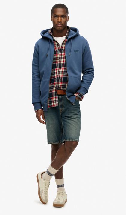 Produktbild Superdry Essential Logo Zip Vest Heren - Maat M (M)