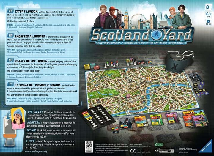Immagine prodotto Ravensburger Scotland Yard (Tedesco, Francese, Italiano, Inglese)