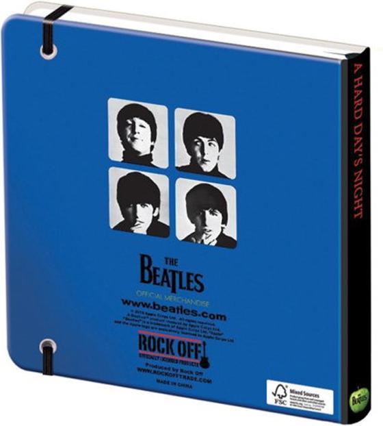 Actual product image The Beatles A Hard Day's Night Hardback Notebook (Hardcover)
