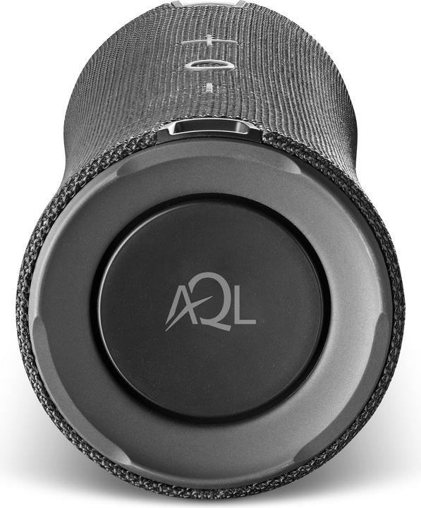 Immagine prodotto AQL Typhoon - Universale Speaker Bluetooth portatile da 30 watt di potenza resistente all’acqua Nero (10 h, Batteria)