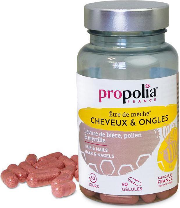 Actual product image Propolia Gélules Cheveux et Ongles (90 Piece, Capsules)
