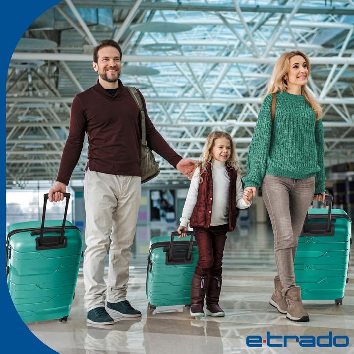 Produktbild e-Trado Reisekoffer Set (92 l, M (50 - 90l), L (90 - 115l), XL (ab 115l))